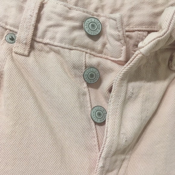 Pink Boyfriend Low Waisted 26 - New Worn - Picture 3 of 8